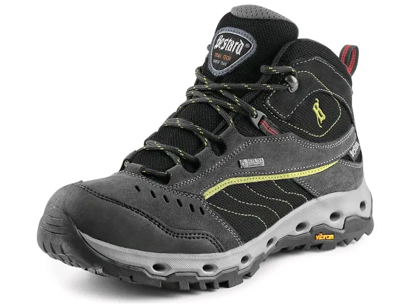 Obuv kotníková BESTARD Space Mid 3331, černá, vel. 43